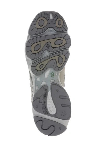 New Balance Contemporary Sneakers Featuring Mesh Panels And Reflective Accents In White