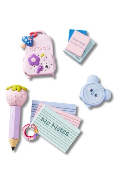 Jibbitz Assorted 5-pack Back To School ™ Shoe Charms In Multi