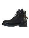 BUSCEMI Buscemi Leather Site Boots,1002F16BLK
