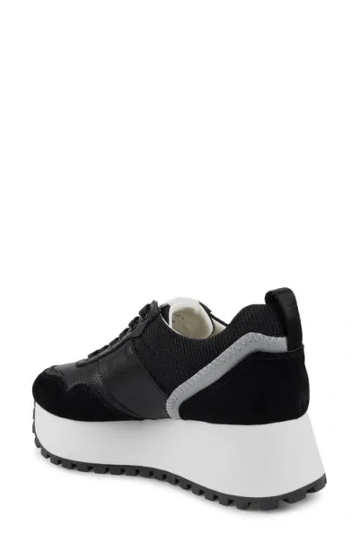 Zigi Challenge Platform Sneaker In Black
