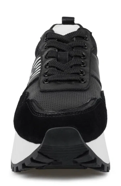 Zigi Challenge Platform Sneaker In Black