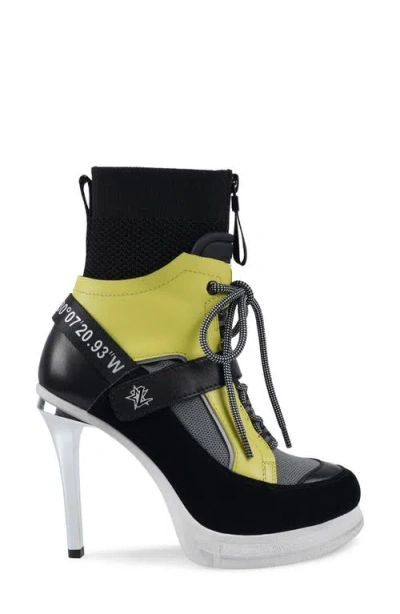 Zigi Sprint Platform Pump In Black