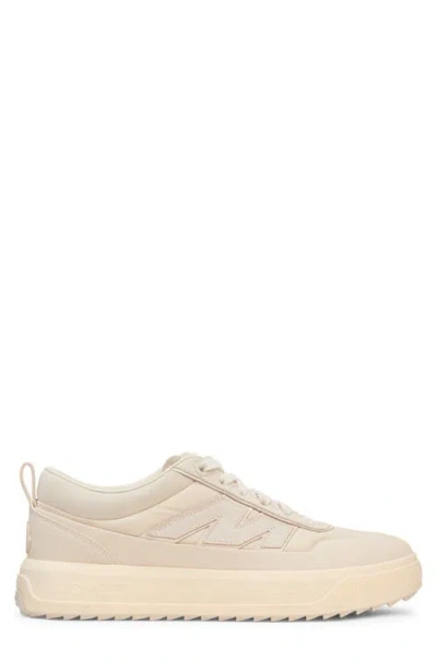Moncler Canvas Altive Sneakers Rubber Sole In Neutral