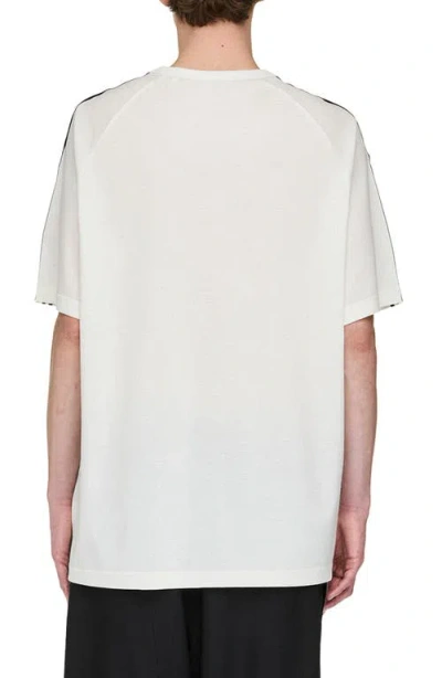 Y-3 U Wire Tshirt In White