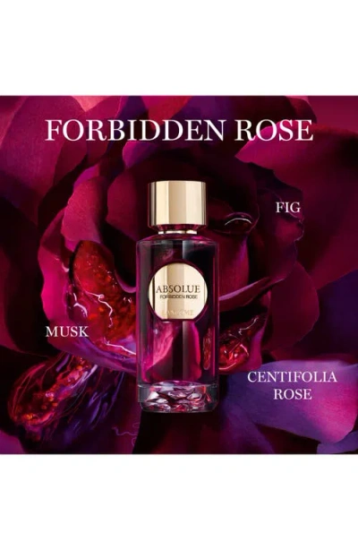 Lancôme Absolue Les Parfums Forbidden Rose Eau De Parfum 3.4 Oz. In Transparent