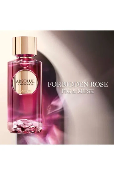 Lancôme Absolue Les Parfums Forbidden Rose Eau De Parfum 3.4 Oz. In Transparent