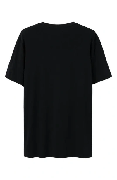 Saxx Men's Droptemp Cooling Slim Fit Crew Neck Undershirt In Black