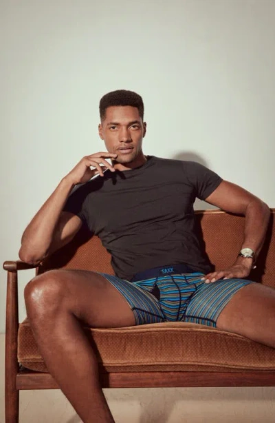 Saxx Men's Droptemp Cooling Slim Fit Crew Neck Undershirt In Black