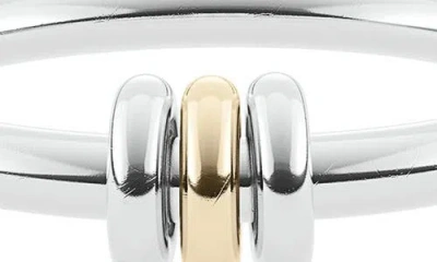 Spinelli Kilcollin Sirius Mixed Metal Linked Ring In Metallic
