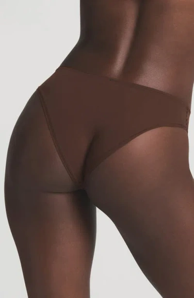 Skims Fits Everybody Cheeky Briefs In Brown