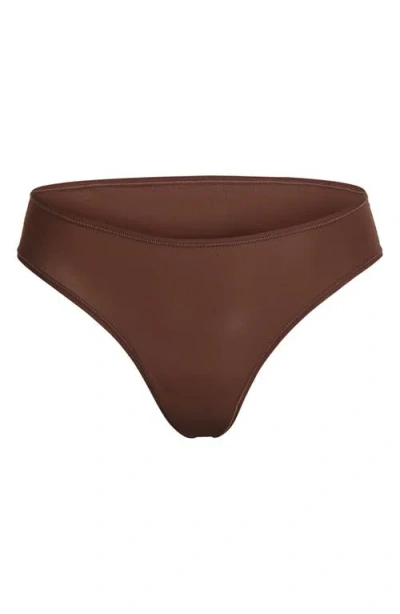 Skims Fits Everybody Cheeky Briefs In Brown