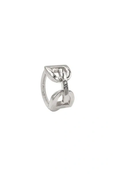 Cxc Dc Stirrup Ring In Metallic