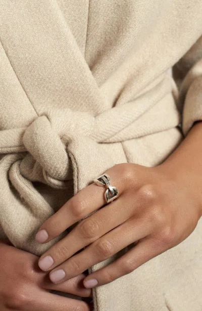 Cxc Dc Stirrup Ring In Metallic