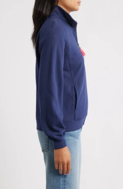 Hatley Mock Neck Pullover In Blue