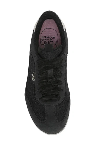 Ryka Rykä Effortless Low Top Sneaker In Black