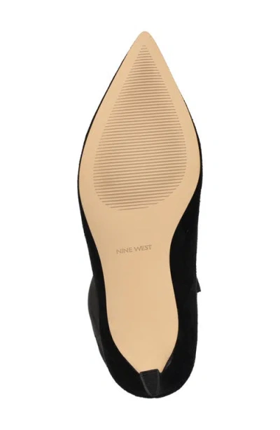 Nine West Women's Lorthey Tall Stiletto Dress Boots In Black