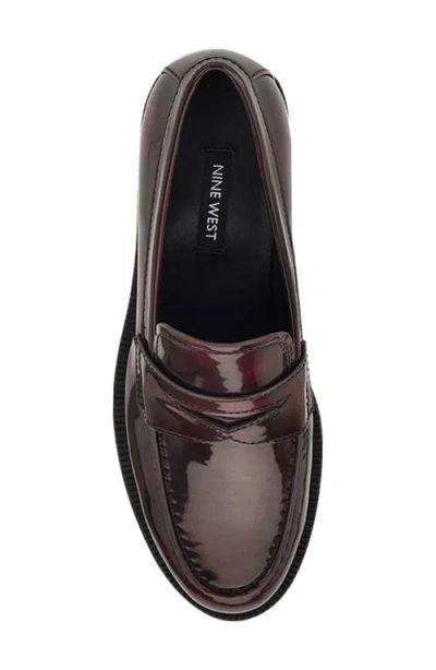 Nine West Women's Berg Slip-on Penny Loafers In Red