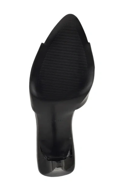 Nine West Women's Hather Slip-on Stiletto Sandals In Black