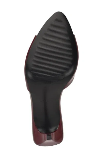 Nine West Women's Hather Slip-on Stiletto Sandals In Red