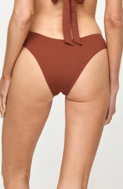L*space Lspace Rocky Classic Bikini Bottoms In Brown