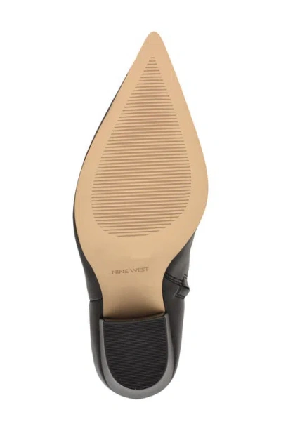 Nine West Savie Block Heel Bootie In Black