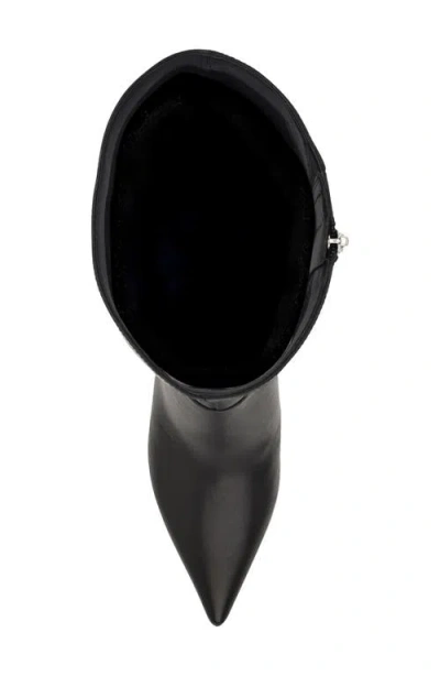 Nine West Women's Somas Tall Kitten Heel Boots In Black