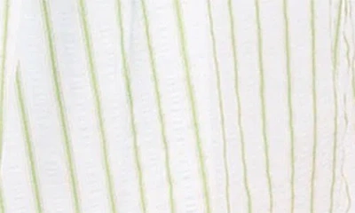 Petal And Pup Petal & Pup Flynn Tie Front Top & Drawstring Shorts Set In White