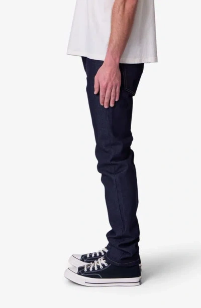 Mnml Raw Slim Fit Jeans In Blue