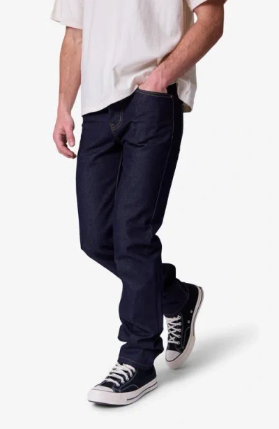 Mnml Raw Slim Fit Jeans In Blue