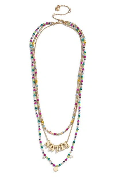 Baublebar Kai Semiprecious Custom Layered Necklace In Multi