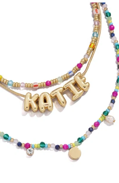 Baublebar Kai Semiprecious Custom Layered Necklace In Multi