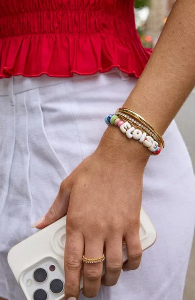 Baublebar Make Waves Custom Beaded Bracelet In Multi