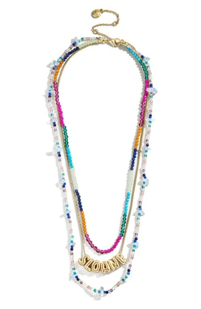 Baublebar Kai Semiprecious Custom Layered Necklace In Multi