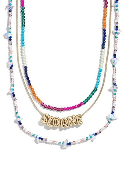 Baublebar Kai Semiprecious Custom Layered Necklace In Multi
