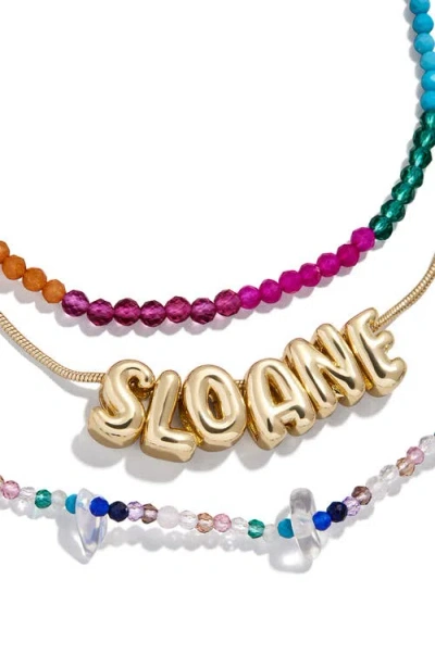 Baublebar Kai Semiprecious Custom Layered Necklace In Multi