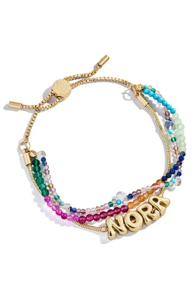 Baublebar Rowan Semiprecious Custom Layered Bracelet In Gold