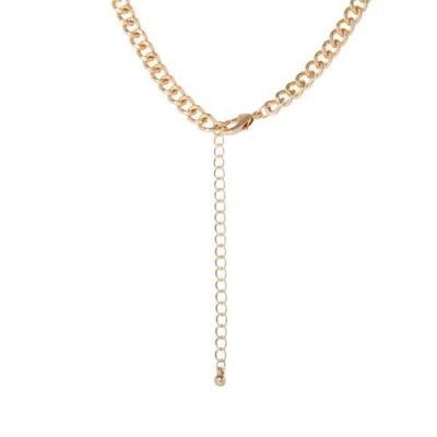 Bcbg Generation Double Layer Multicolor Necklace In Gold