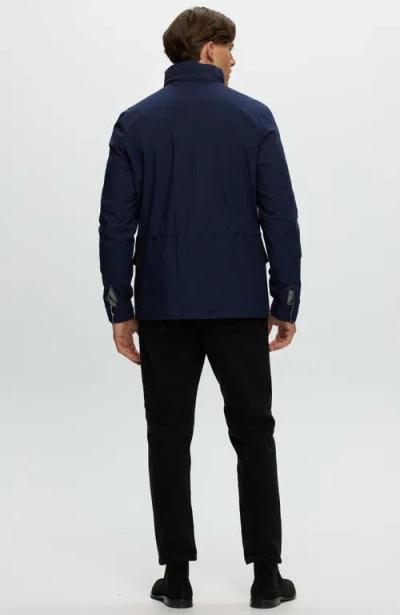Gorski Lightweight Reversible Jacket In Blue