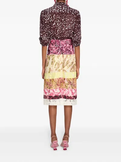 Dries Van Noten Long-sleeved Shirt In Multi