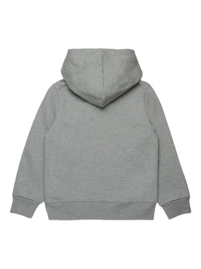 Marni Kids Gray Long-sleeved Hoodie In Gray
