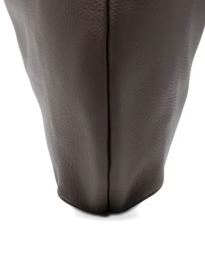 Apc A.p.c. Le Neige Shopper Bag - Leather - Brown In Brown