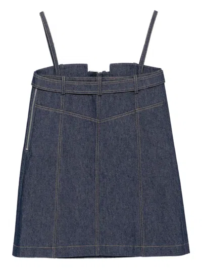 Monse Denim Dress In Blue