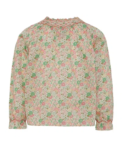 Bonpoint Cotton Pétale Blouse In Multi