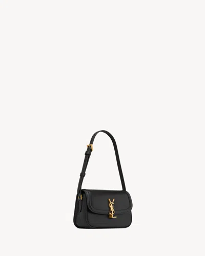 Saint Laurent Solferino Mini Shoulder Bag In Black