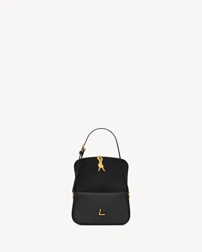Saint Laurent Solferino Mini Shoulder Bag In Black