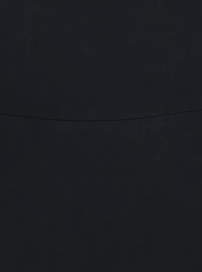 Givenchy Fluted Mini Dress In Black