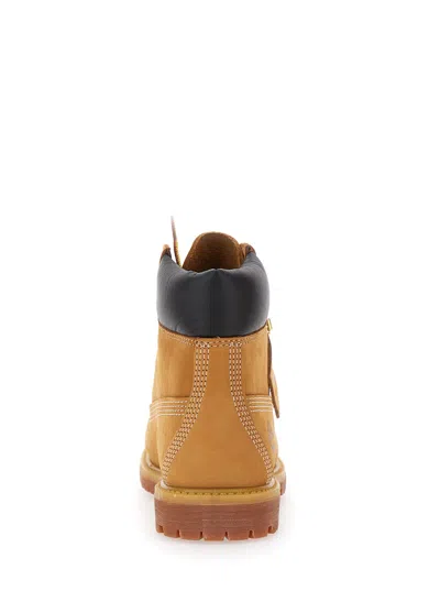 Timberland 6 Inch Premium Waterproof Lace-up Boots In Brown