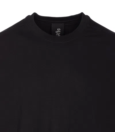Thom Krom Black Crew Neck T-shirt In Black
