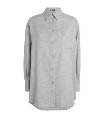 Colombo Cashmere 4.0 Shirt In Gray