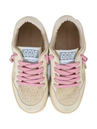 Golden Goose Ball Star Lace-up Sneakers In Neutral